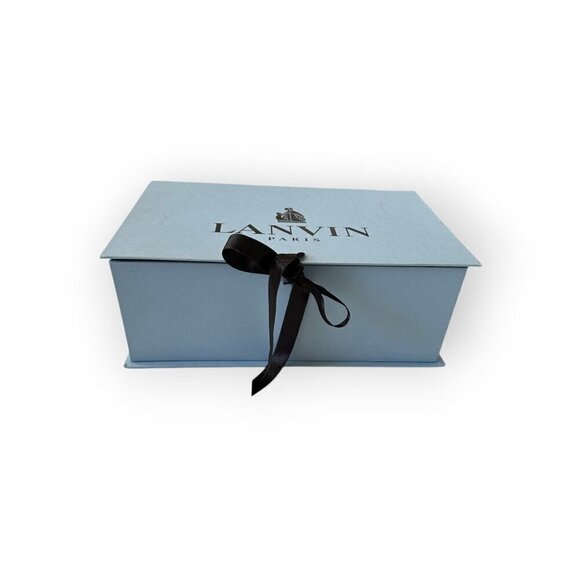 Lanvin Printed Snake Sandal,  Blue, white, yellow,  Size 39 EU, Mid‎ heel - Picture 10 of 16